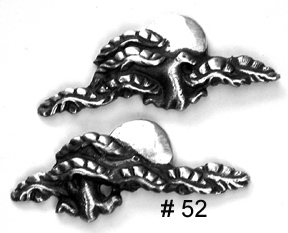 Japanese Sword Restoration Parts - Skull & Crossbones Theme